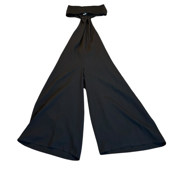 ASOS strapless black jumpsuit - Picture 2 of 3